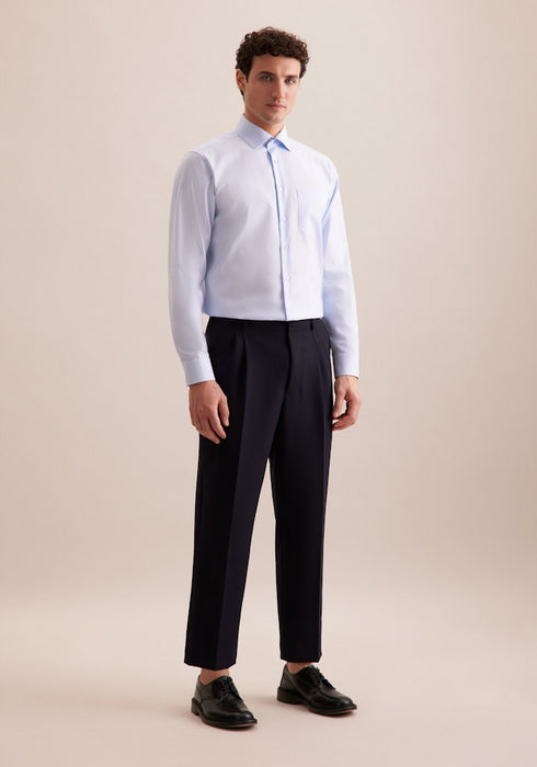 Seidensticker Non-iron Structure Business Regular Fit Shirt with Kent-Collar 01.146648