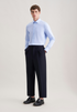 Seidensticker Mens Slim Fit Non-Iron Cotton Shirt 11 Light Blue Kent 01.849988