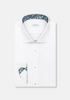 Seidensticker Mens Slim Fit Non-Iron Cotton Shirt 01 White Kent Contrast 01.849989