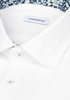Seidensticker Mens Slim Fit Non-Iron Cotton Shirt 01 White Kent Contrast 01.849989