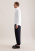 Seidensticker Mens Slim Fit Non-Iron Cotton Shirt 01 White Kent Contrast 01.849989