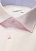 Seidensticker Mens Long Sleeve Regular Fit No Iron Structure Shirt Rose 01.849998-42