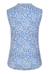 Emreco Womens Sleeveless Animal Print Blouse with Stretch 026213EW