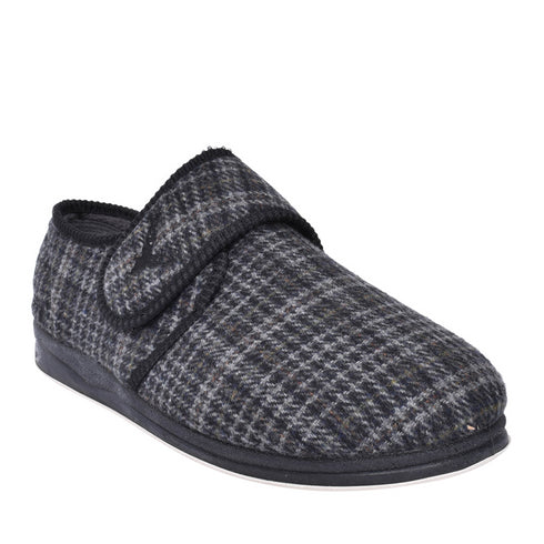 Padders Mens Charles Slippers 411 Velcro
