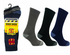 Ruff & Tuff Workwear Reinforced Work Socks Assorted Colours 3 Pack 2624