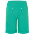Emreco Aqua Bengaline Stretch Turn Up Shorts - 050308EW