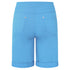 Emreco Summer Blue Bengaline Stretch Turn Up Shorts - 050308EW