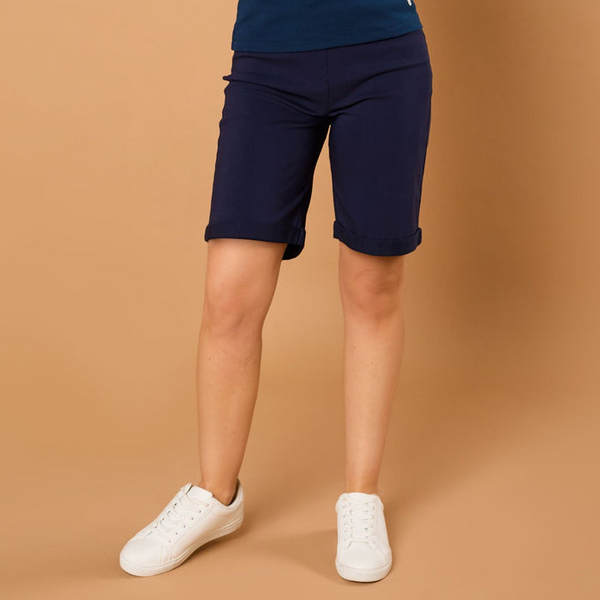 Emreco Stretch Bengaline Turn Up Short 050308