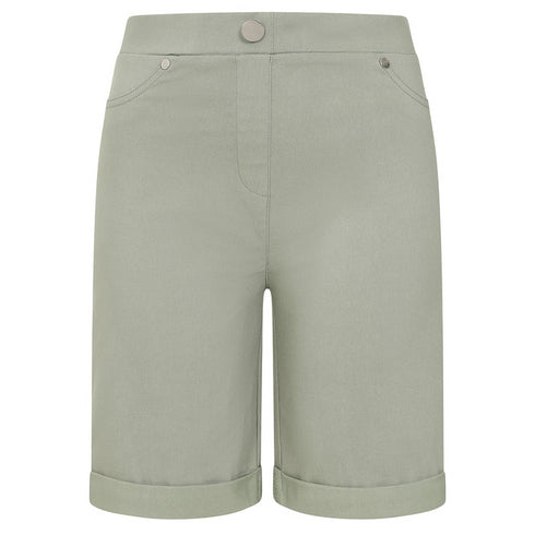 Emreco Stretch Bengaline Turn Up Short 050308