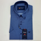 Zazzi Men's Navy Short Sleeve Geometric Print Modern Fit Shirt 06-9725