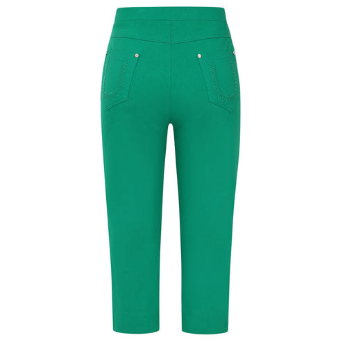 Emreco Bengaline Stretch Crop Trousers