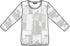 SUNDAY Royal Blue Abstract Geometric Round Neck T-Shirt — Relaxed Fit | 6039-6507