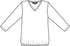 SUNDAY Indigo Floral V-Neck T-Shirt — Regular Fit | 6082-6526