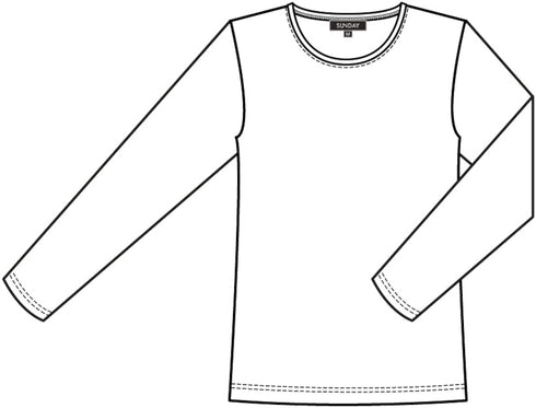 Sunday Long Sleeve Top 6779-6384