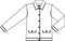 Sunday Navy Shirt Neck Knit Cardigan 6977-6466