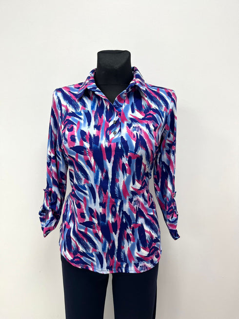 FM Fashion YEW CollectLadies Tops - with Collar 1.3743