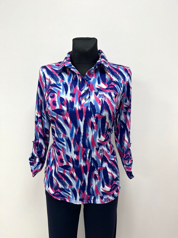 FM Fashion YEW CollectLadies Tops - with Collar 1.3743