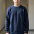 Hunter Schoolwear Navy 2601 Round Neck School Sweatshirt No Crest/Logo Plain Unisex