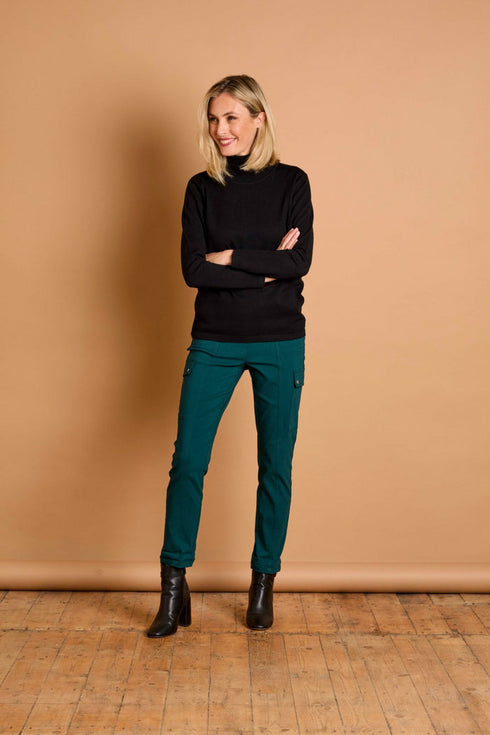 Emreco Roll Neck Jumper – Wardrobe Staple 100824EW