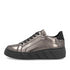 Rieker Women’s Leather Sneakers with Metallic Finish - W2601-91