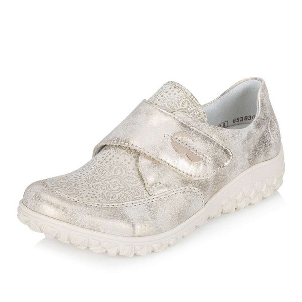 Rieker Women's Wide Fit Velcro Low Shoes – 59552-62