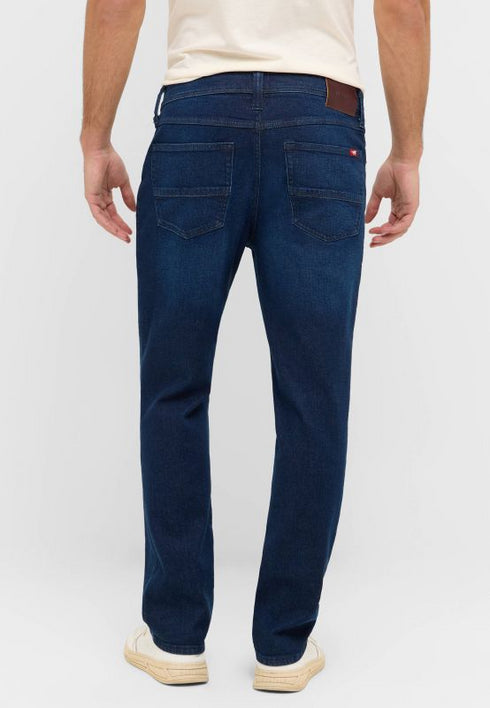 Mustang Washington Straight Jeans 1016814 – Straight Fit, Mid-Rise
