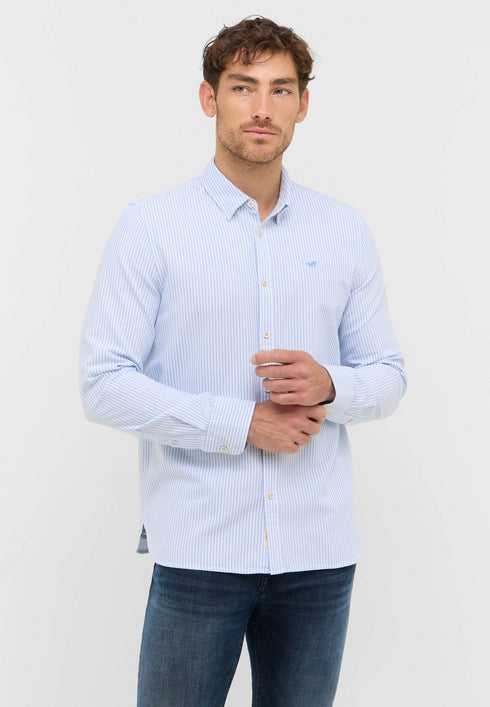 Mustang® Edinburgh Men’s Long-Sleeved Stripe Shirt 1016953
