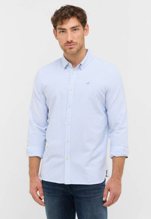 Mustang® Edinburgh Men’s Long-Sleeved Stripe Shirt 1016953