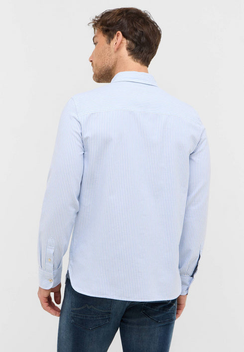 Mustang® Edinburgh Men’s Long-Sleeved Stripe Shirt 1016953