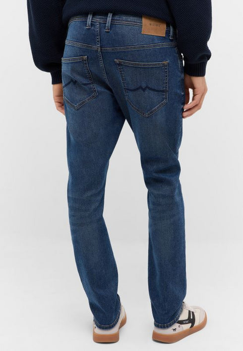 Mustang Oregon Slim K Stretch Jeans Low Rise with pleats 1017226