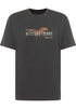 Mustang Austin Style Organic Cotton T-Shirt – Anthracite – 1017381 4088