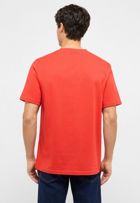 Mustang Austin Style Organic Cotton T-Shirt – Red – 1017381 7270