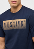 MUSTANG Navy Austin Style Graphic T-Shirt — Regular Fit | 1017394