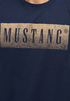 MUSTANG Navy Austin Style Graphic T-Shirt — Regular Fit | 1017394