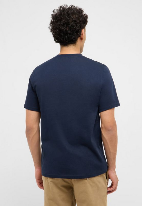 MUSTANG Navy Austin Style Graphic T-Shirt — Regular Fit | 1017394