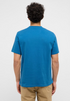 MUSTANG Mid Blue Austin Style Graphic T-Shirt — Regular Fit | 1017394