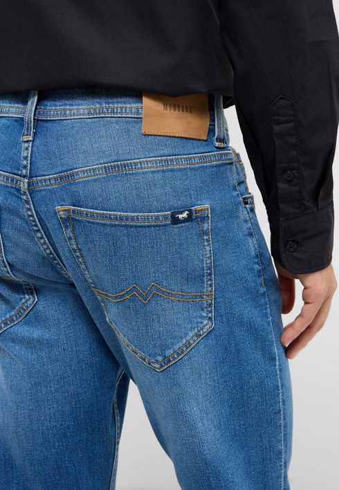 Mustang Oregon Bootcut Slim Fit Jeans – Medium Blue – 1017452 5000 502