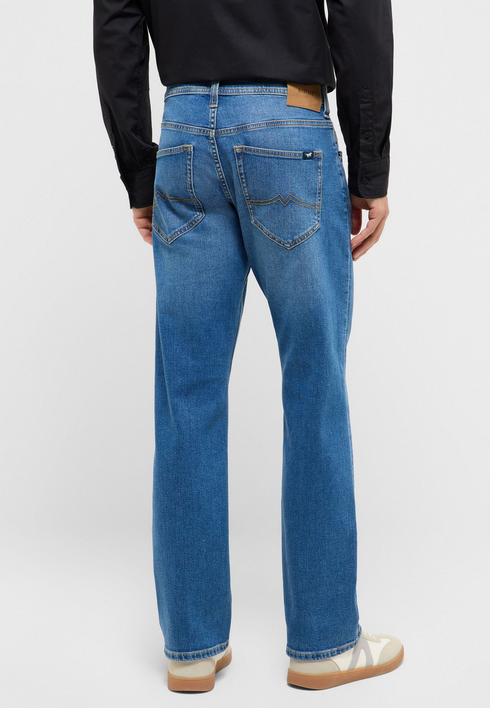 Mustang Oregon Bootcut Slim Fit Jeans – Medium Blue – 1017452 5000 502
