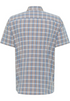 MUSTANG Multi Colour Gilroy Checked Short Sleeve Shirt — Slim Fit | 1017544