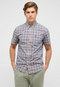 MUSTANG Multi Colour Gilroy Checked Short Sleeve Shirt — Slim Fit | 1017544