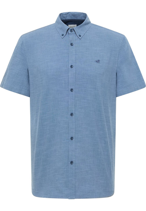 MUSTANG Berkeley Style Checked Short Sleeve Shirt — Regular Fit | 1017545