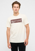 Mustang Mens Austin Cotton T-Shirt 1018033 2013 - Whisper White