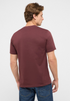 Mustang Mens Austin Cotton T-Shirt 1018033 3242 - Burgundy