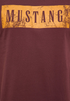 Mustang Mens Austin Cotton T-Shirt 1018033 3242 - Burgundy
