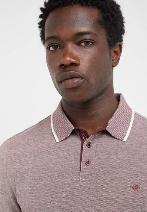Mustang Palco Polo Shirt 1018044-3242 Burgundy