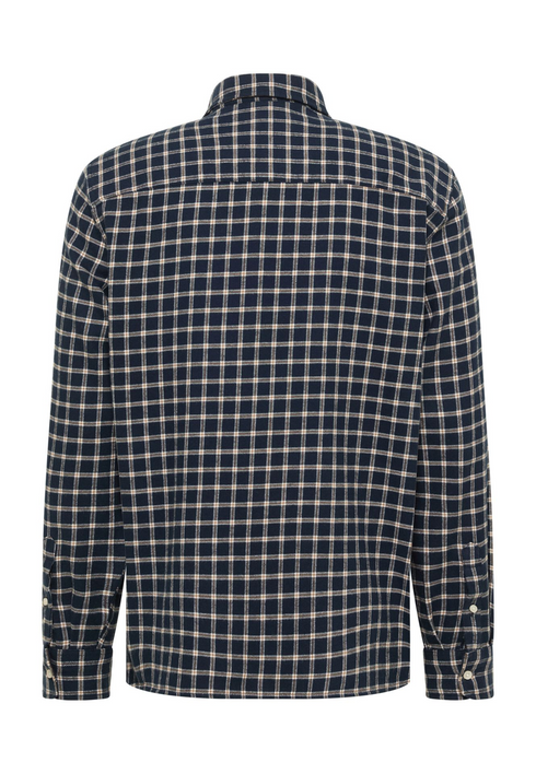 Mustang Mens Eastbridge Check Shirt 101810612943 - Navy Check