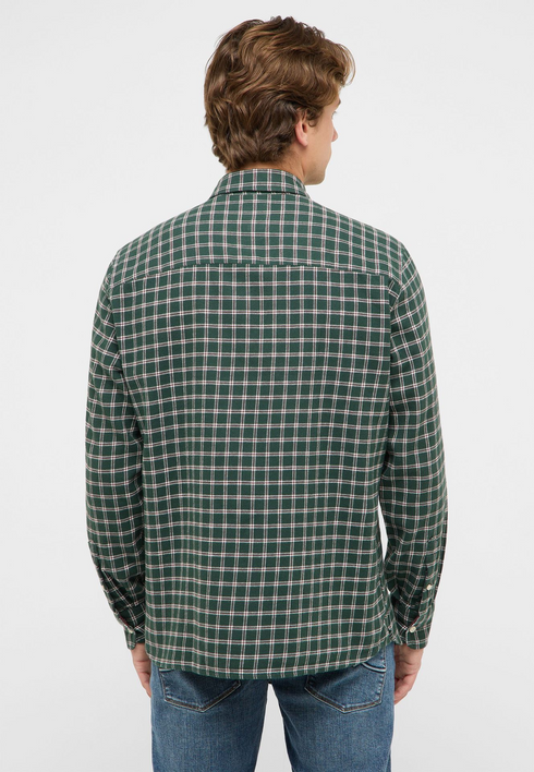 Mustang Mens Eastbridge Check Shirt 101810612944 - Green Check
