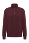 Mustang Franklin 1/4 Zip Turtleneck Sweatshirt 1018117-3242 Burgundy