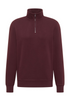 Mustang Franklin 1/4 Zip Turtleneck Sweatshirt 1018117-3242 Burgundy