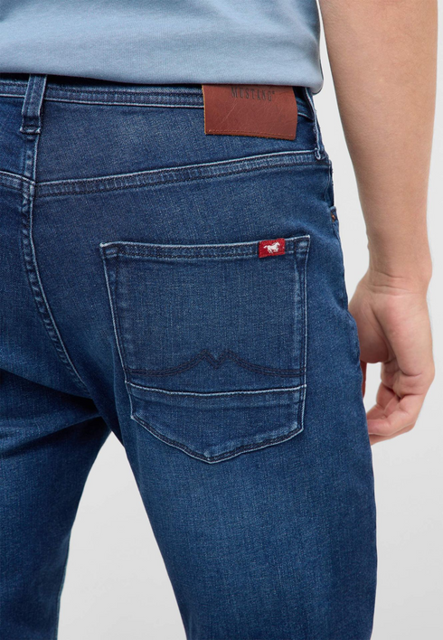 Mustang Vegas Slim Dark Blue Jeans 1018235 883 5000 Dark Blue
